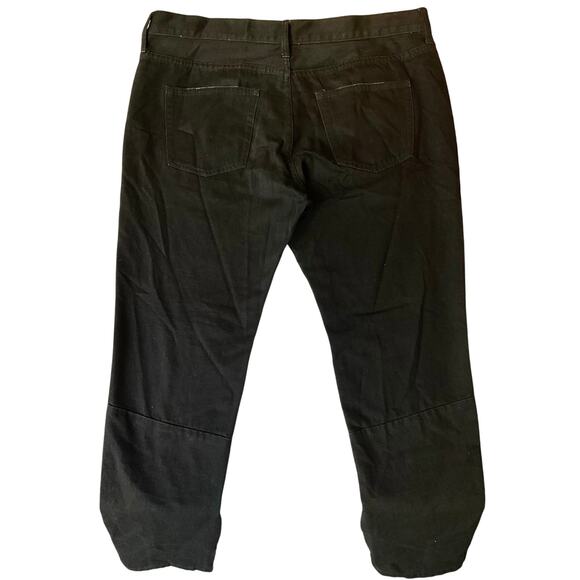 Fashion Nova Men Jeans size 40 Black Mid Rise Straight Leg - Picture 11 of 11